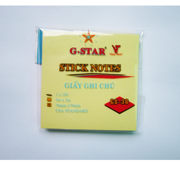 G-Star notes 3 x 3