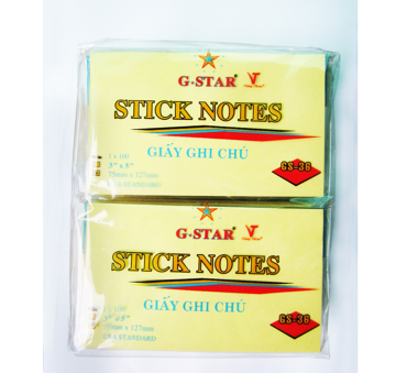 G-Star notes 3 x 5