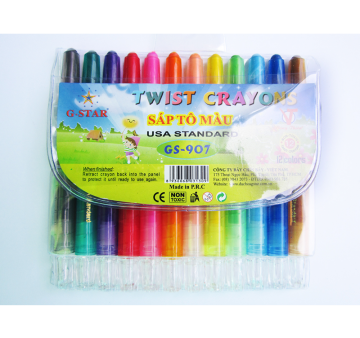 Twister Crayon 907- 12 Color (Short)
