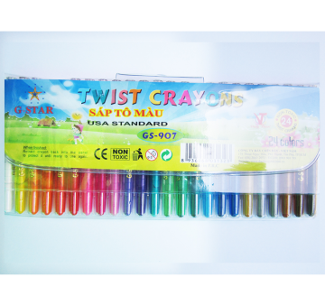 Twister Crayon 907-24 Color (Short)