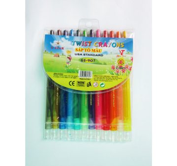 Twister Crayon 907-12 Color (Long)