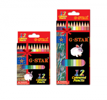 Wood Color Pencil - 12 Colors