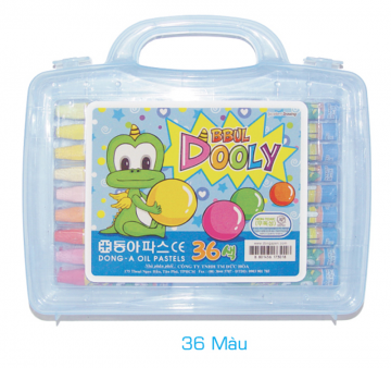 Oil Pastel - Dooly - 36 Color Plastic Case
