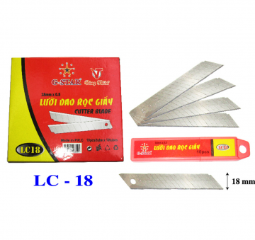 Cutter Blade (0.5 mm x 18 mm x 100 mm)