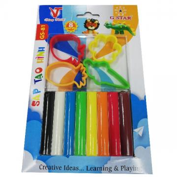 SÁP TẠO HÌNH 8 MÀU GS-81 HIỆU G-STAR