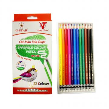 ERASABLE COLOUR PENCIL CP3-12D
