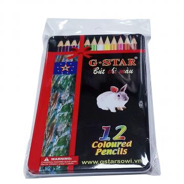 12 COLOURED PENCILS - G-STAR